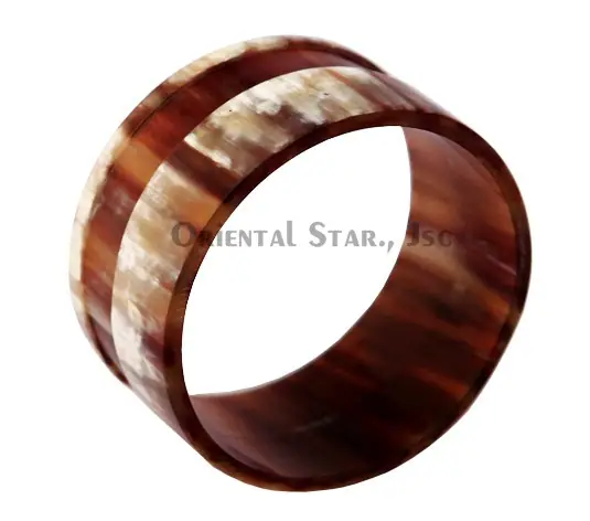 Horn Bangle Bracelet HD00011, handmade buffalo horn jewelry