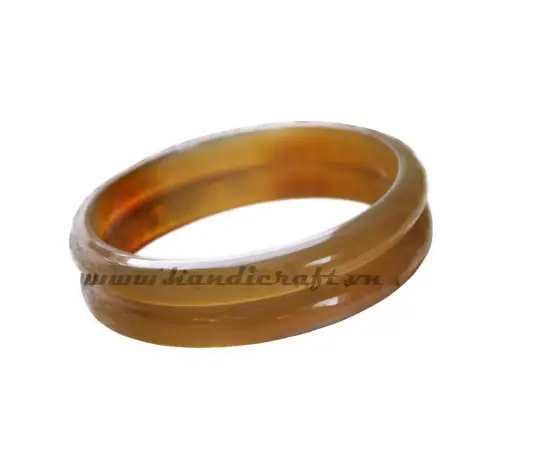 Horn Bangle Bracelet HD00022, handmade buffalo horn jewelry