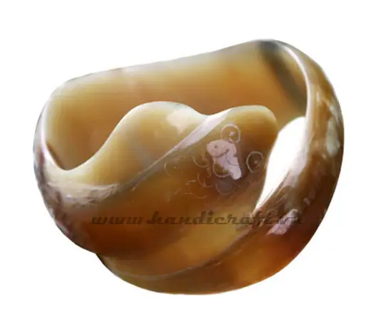 Horn Bangle Bracelet HD00030, handmade buffalo horn jewelry