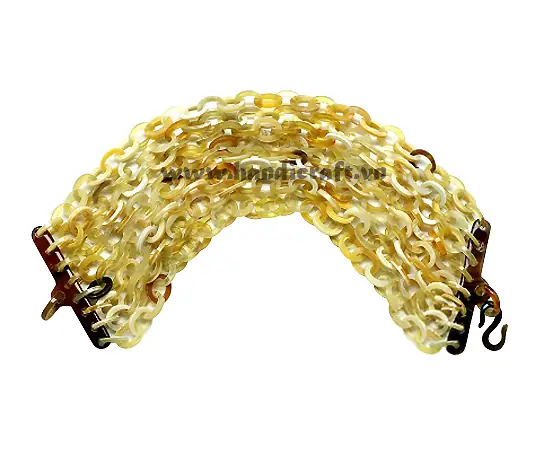 Horn Circle Bangle Bracelet HD00085, handmade buffalo horn jewelry