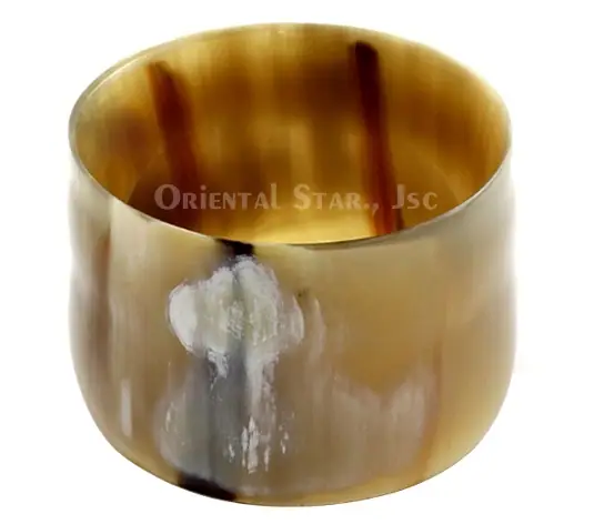Brown Horn Bangle Bracelet HD00144, handmade buffalo horn jewelry