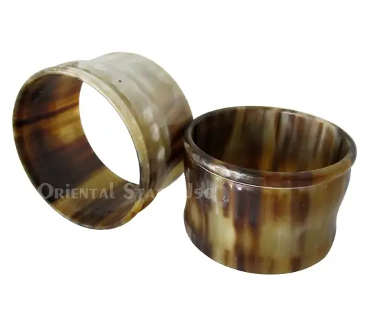 Dark Horn Bangle Bracelet HD00213, handmade buffalo horn jewelry