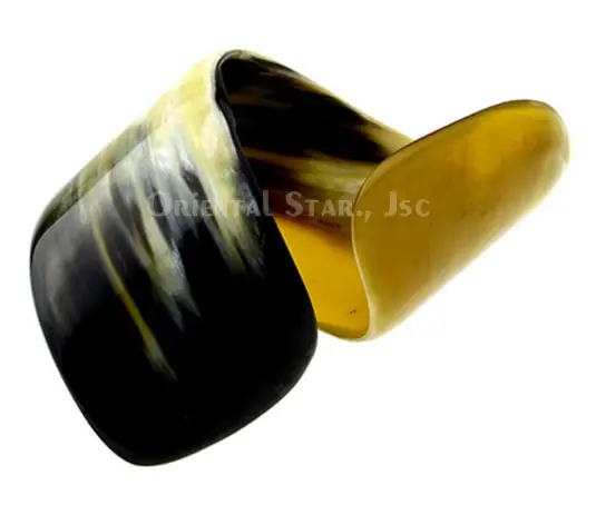 Natural Horn Bangle Bracelet HD00235, handmade buffalo horn jewelry