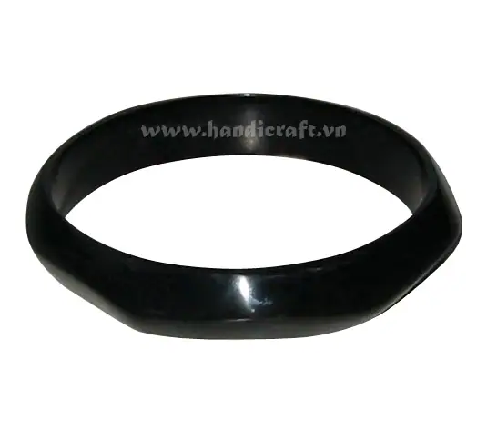 Natural Horn Bangle Bracelet HD00257, handmade buffalo horn jewelry