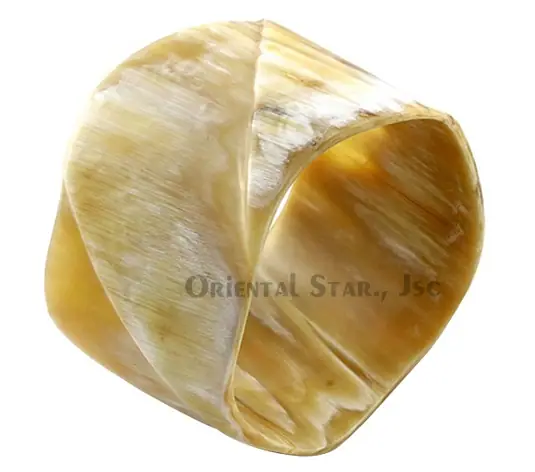 Natural Horn Bangle Bracelet HD00308, handmade buffalo horn jewelry