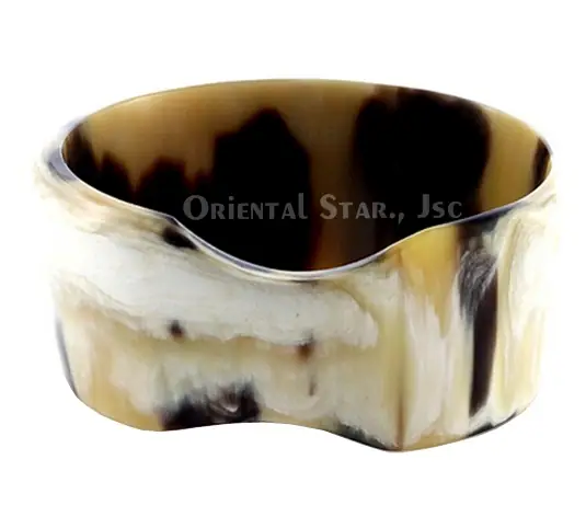 Natural Horn Bangle Bracelet HD00338, handmade buffalo horn jewelry