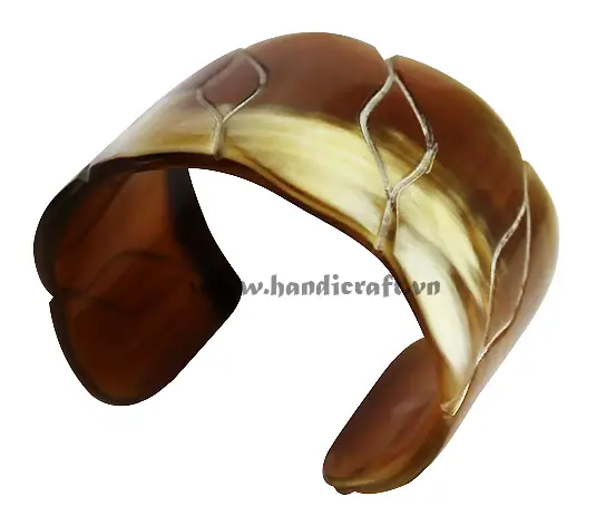 Horn Cuff Bracelet HD00353, handmade buffalo horn jewelry