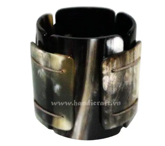 Horn Layers Bangle Bracelet HD00375, handmade buffalo horn jewelry