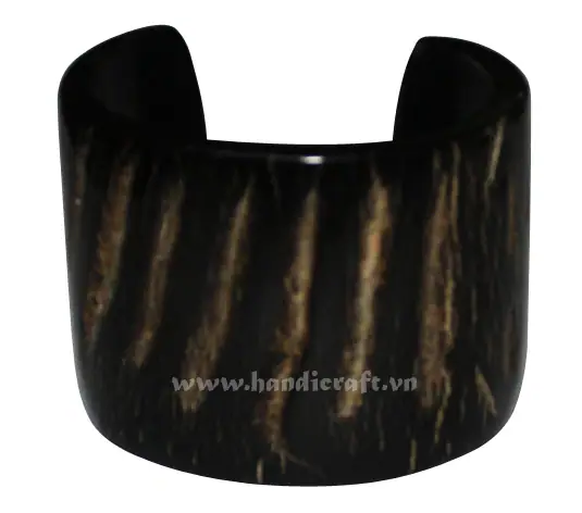 Natural Horn Cuff Bracelet HD00444, handmade buffalo horn jewelry