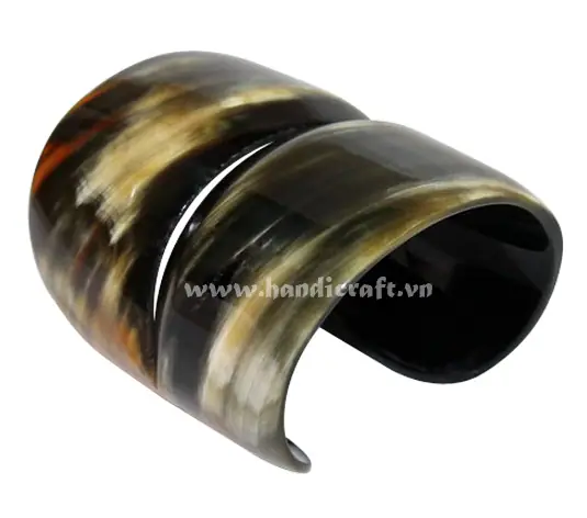 Horn Cuff Bracelet HD00489, handmade buffalo horn jewelry