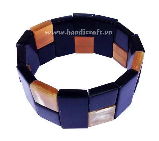 Horn Bangle Bracelet HD00496, handmade buffalo horn jewelry