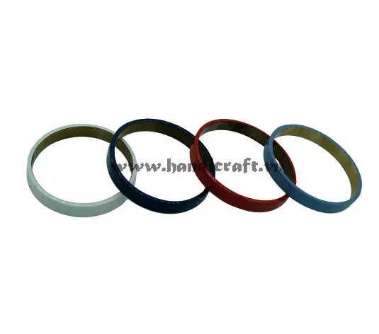 Horn & Lacquer Bracelet HD00524, handmade buffalo horn jewelry