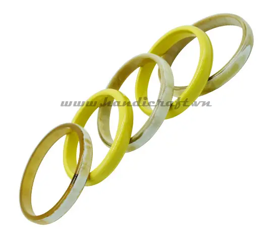 Horn & Lacquer Bracelet HD00535, handmade buffalo horn jewelry