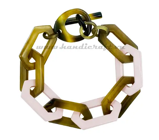 Natural Horn Bracelet HD00545, handmade buffalo horn jewelry