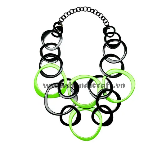 Natural Large Horn Links HD10059, handmade buffalo horn jewelry