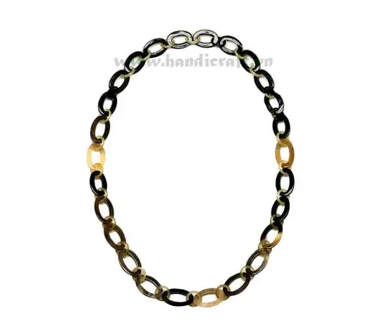Natural Oval Horns HD10065, handmade buffalo horn jewelry