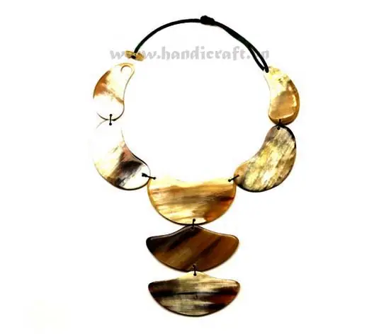 Stylish Dark Horn HD10081, handmade buffalo horn jewelry