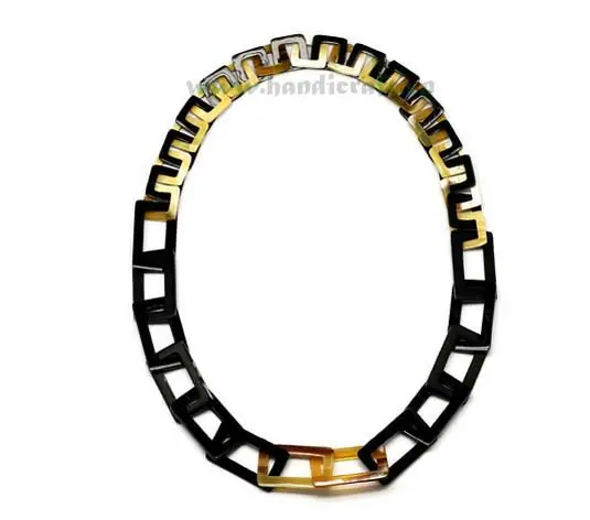 Square & Rectangular Horn HD10152, handmade buffalo horn jewelry
