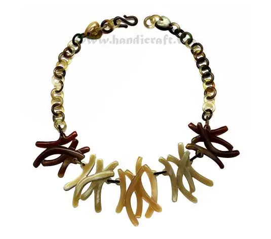 Disorder Horn Pendant HD10163, handmade buffalo horn jewelry