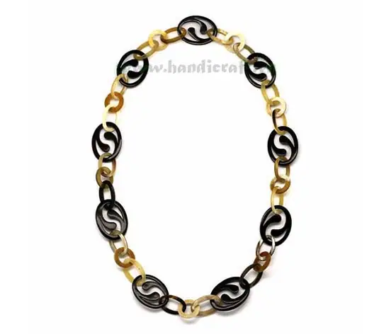 Natural Dark Horn HD10224, handmade buffalo horn jewelry