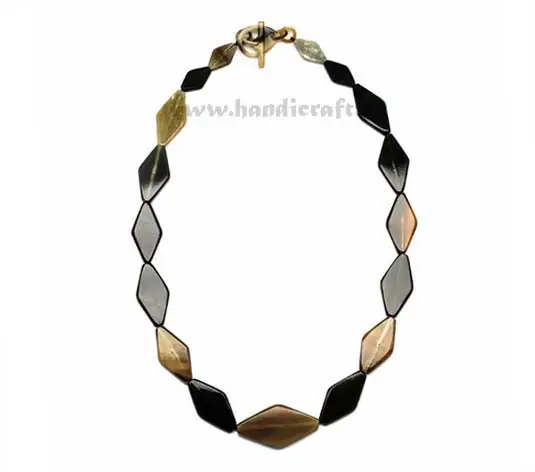 Dark Horn Diamond HD10248, handmade buffalo horn jewelry