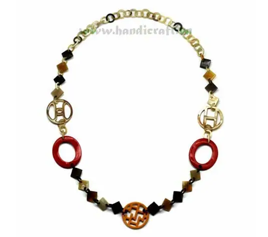 Buffalo Horn with Lacquer HD10284, handmade buffalo horn jewelry