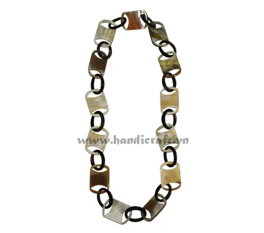 Natural Horn Necklace HD10327, handmade buffalo horn jewelry