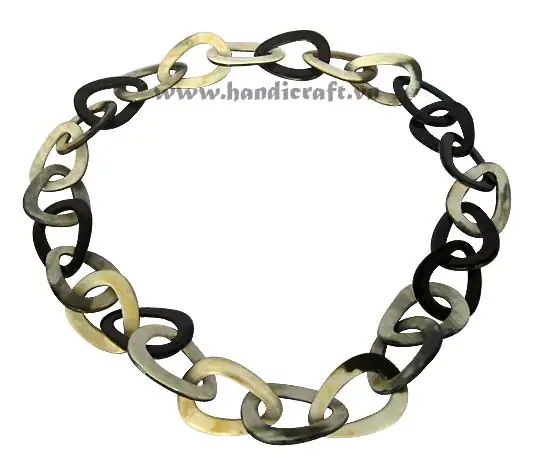 Waterdrop Horn Necklace HD10356, handmade buffalo horn jewelry