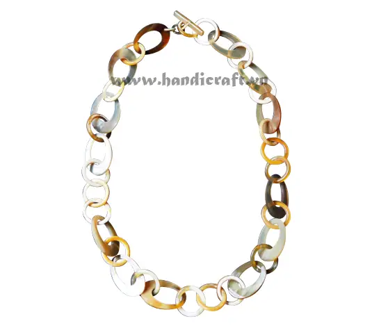 Natural Creamy Horn HD10579, handmade buffalo horn jewelry