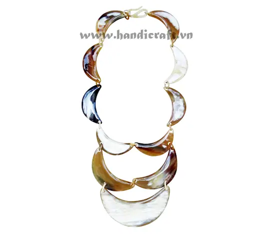 Buffalo Horn Necklace HD10710, handmade buffalo horn jewelry