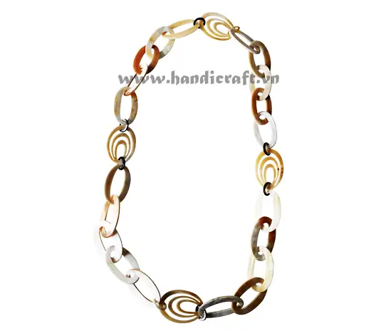 Buffalo Horn Necklace HD10719, handmade buffalo horn jewelry
