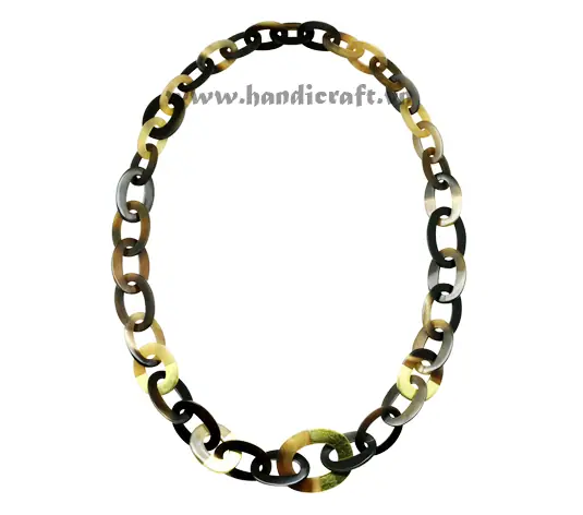 Buffalo Horn Necklace HD10744, handmade buffalo horn jewelry