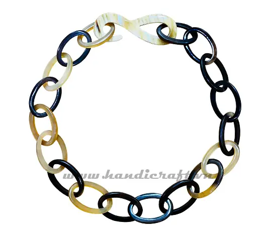 Buffalo Horn Necklace HD10746, handmade buffalo horn jewelry