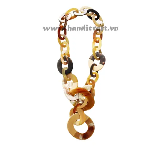 Buffalo Horn Necklace HD10748, handmade buffalo horn jewelry