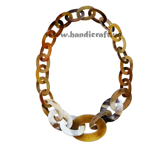 Buffalo Horn Necklace HD10758, handmade buffalo horn jewelry