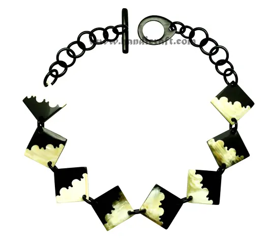 Buffalo Horn Necklace HD10759, handmade buffalo horn jewelry