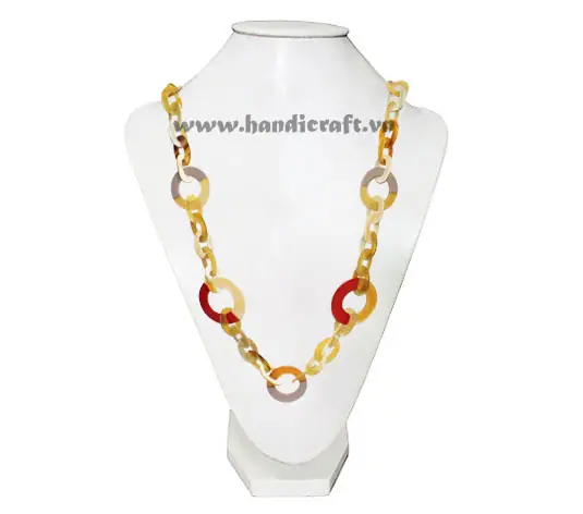 Buffalo Horn Necklace HD10760, handmade buffalo horn jewelry