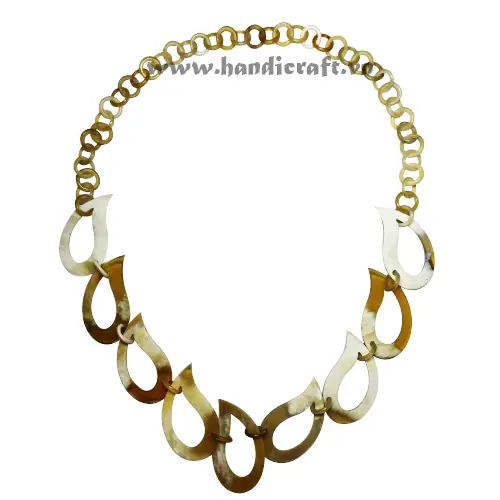 Buffalo Horn Necklace HD10761, handmade buffalo horn jewelry