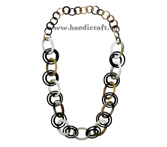 Buffalo Horn Necklace HD10770, handmade buffalo horn jewelry