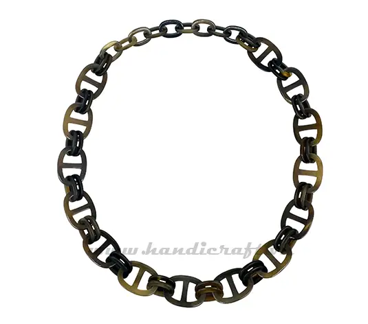 Buffalo Horn Necklace HD10776, handmade buffalo horn jewelry
