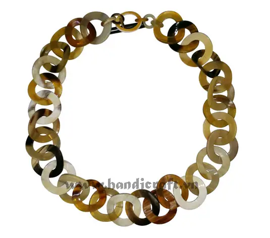 Buffalo Horn Necklace HD10782, handmade buffalo horn jewelry