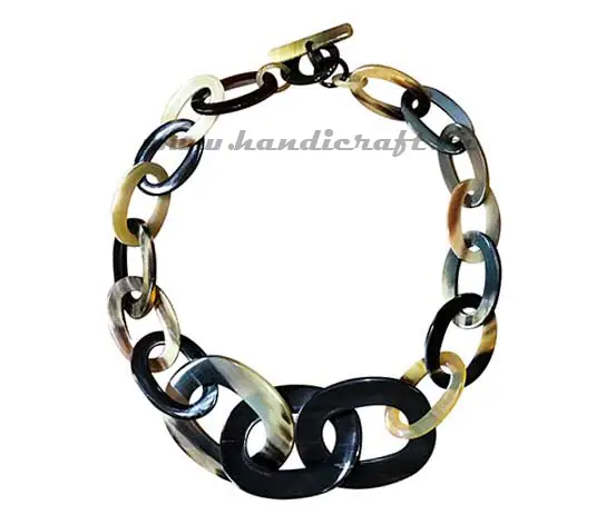 Buffalo Horn Necklace HD10786, handmade buffalo horn jewelry
