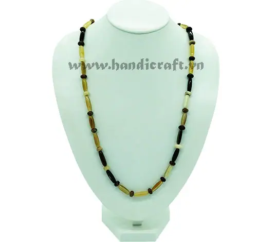 Buffalo Horn Necklace HD10791, handmade buffalo horn jewelry