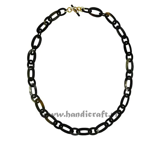 Buffalo Horn Necklace HD10795, handmade buffalo horn jewelry