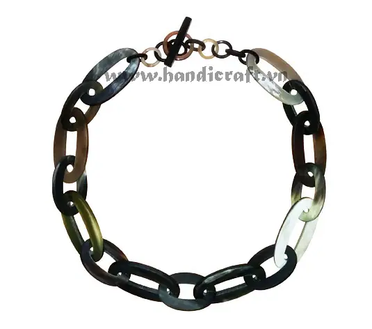Buffalo Horn Necklace HD10796, handmade buffalo horn jewelry