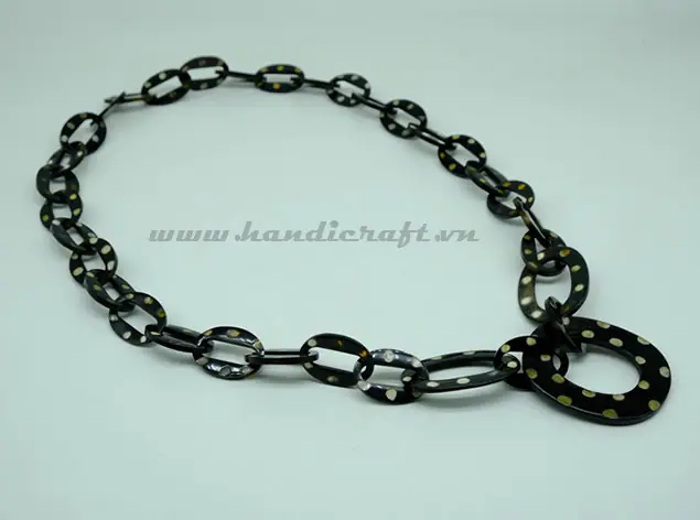 Buffalo Horn Necklace HD10816, handmade buffalo horn jewelry