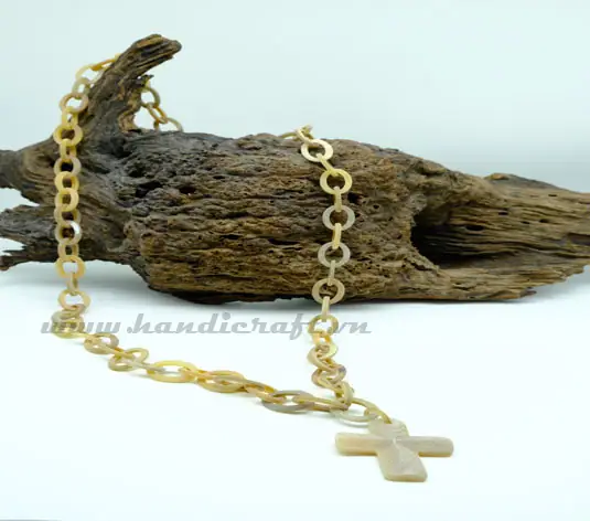Buffalo Horn Necklace HD10817, handmade buffalo horn jewelry