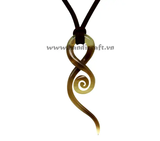 Buffalo Horn Pendant HD20035, handmade buffalo horn jewelry