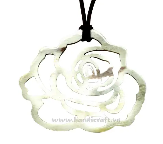 Buffalo Horn Pendant HD20040, handmade buffalo horn jewelry