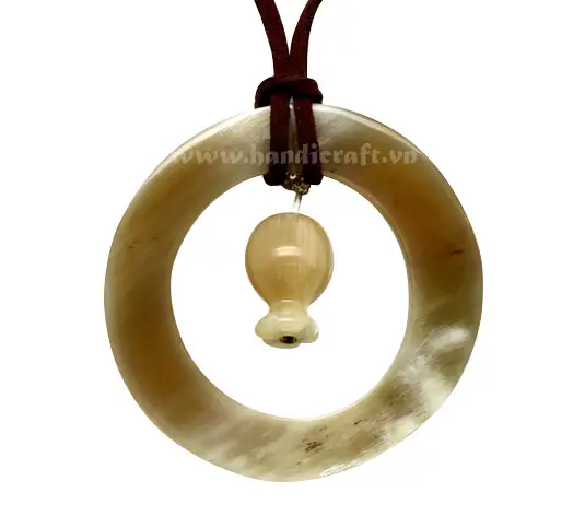 Horn Pendant HD20066, handmade buffalo horn jewelry